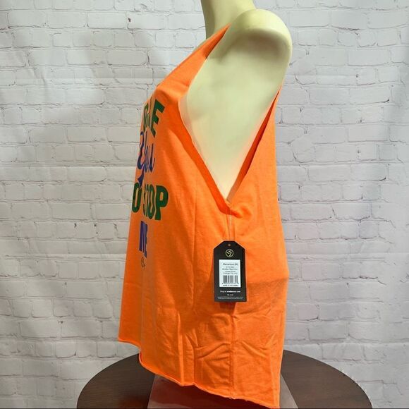 Zumba “I Dare You To Stop Me” Loose Tank nwt available in medium and large - Picture 3 of 4